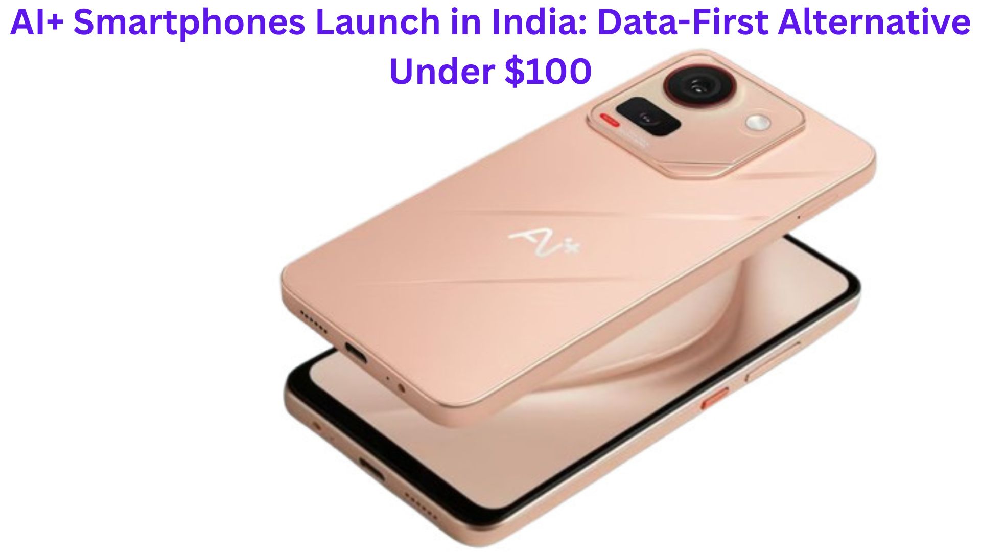 AI+ Smartphones Launch in India