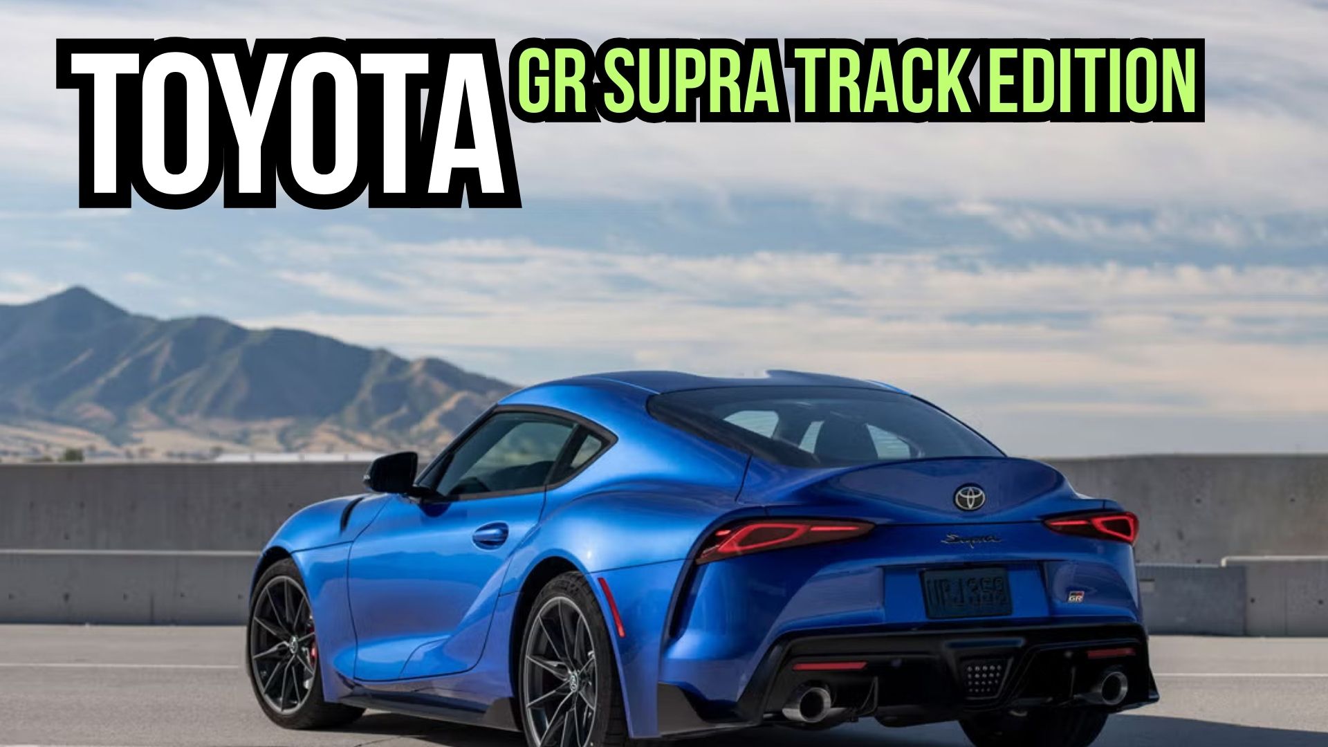 2025 Toyota GR Supra Track Edition Review: The Final Lap of a Legend